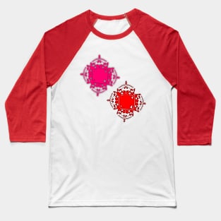 Flowers design Baseball T-Shirt